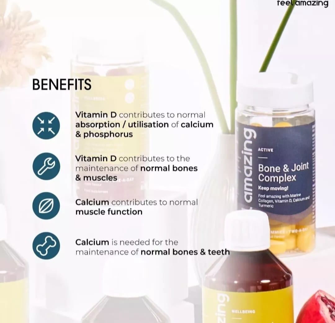 Feel Amazing Bone and Joint Complex For Health and Rejuvenation Pack of 60
