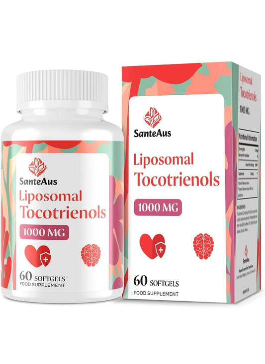 Liposomal Tocotrienols Supplement 4 Month Bulk Supply With Vitamin E 1000mg