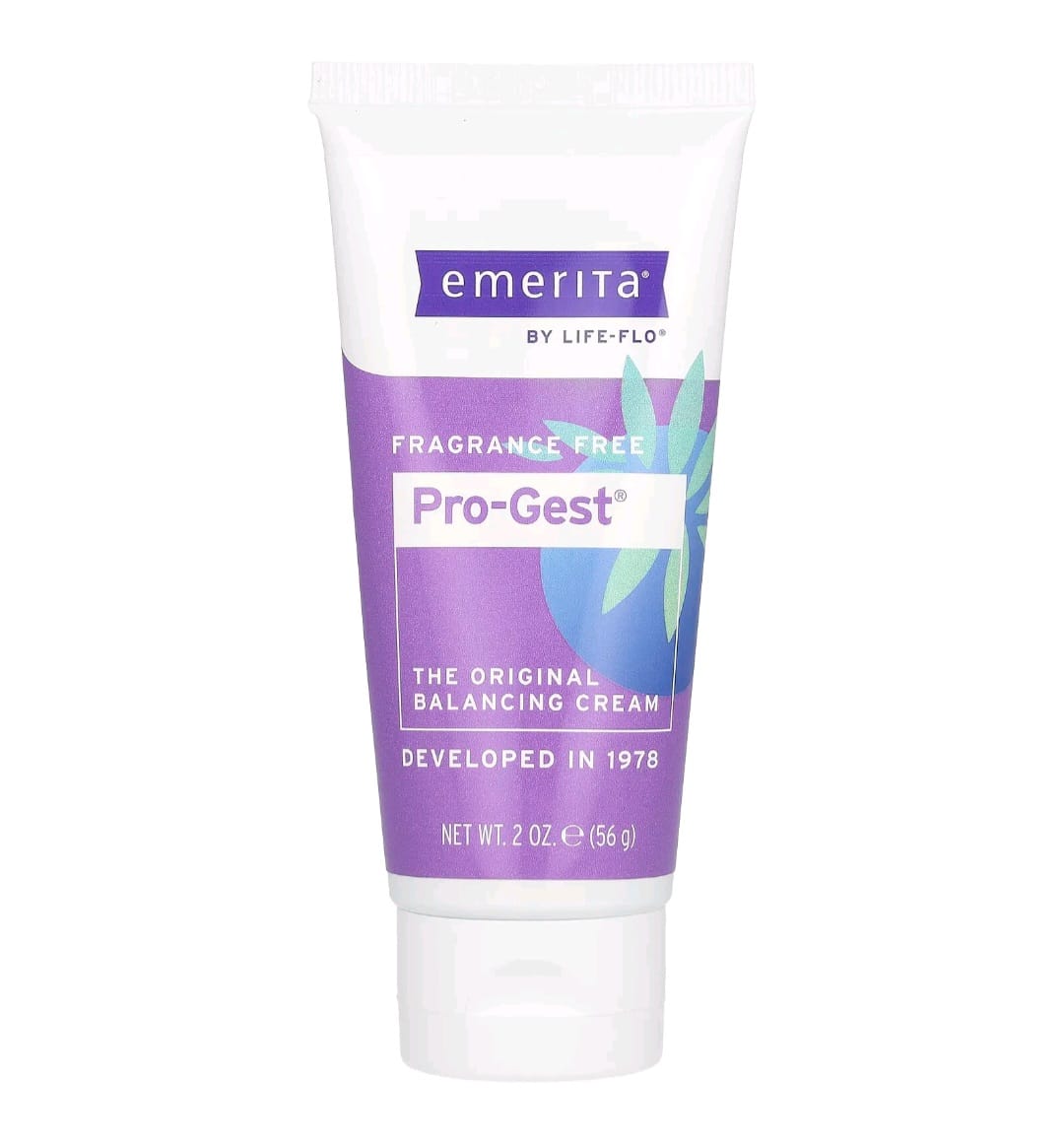 Emerita Pro Gest Original Balancing Cream Hormonal Balancer Fragrance Free 2oz