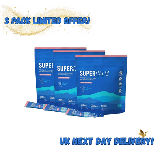 SALE Super Calm Magnesium Powder With Vitamin D Drink Stress Relief Sleep and Focus