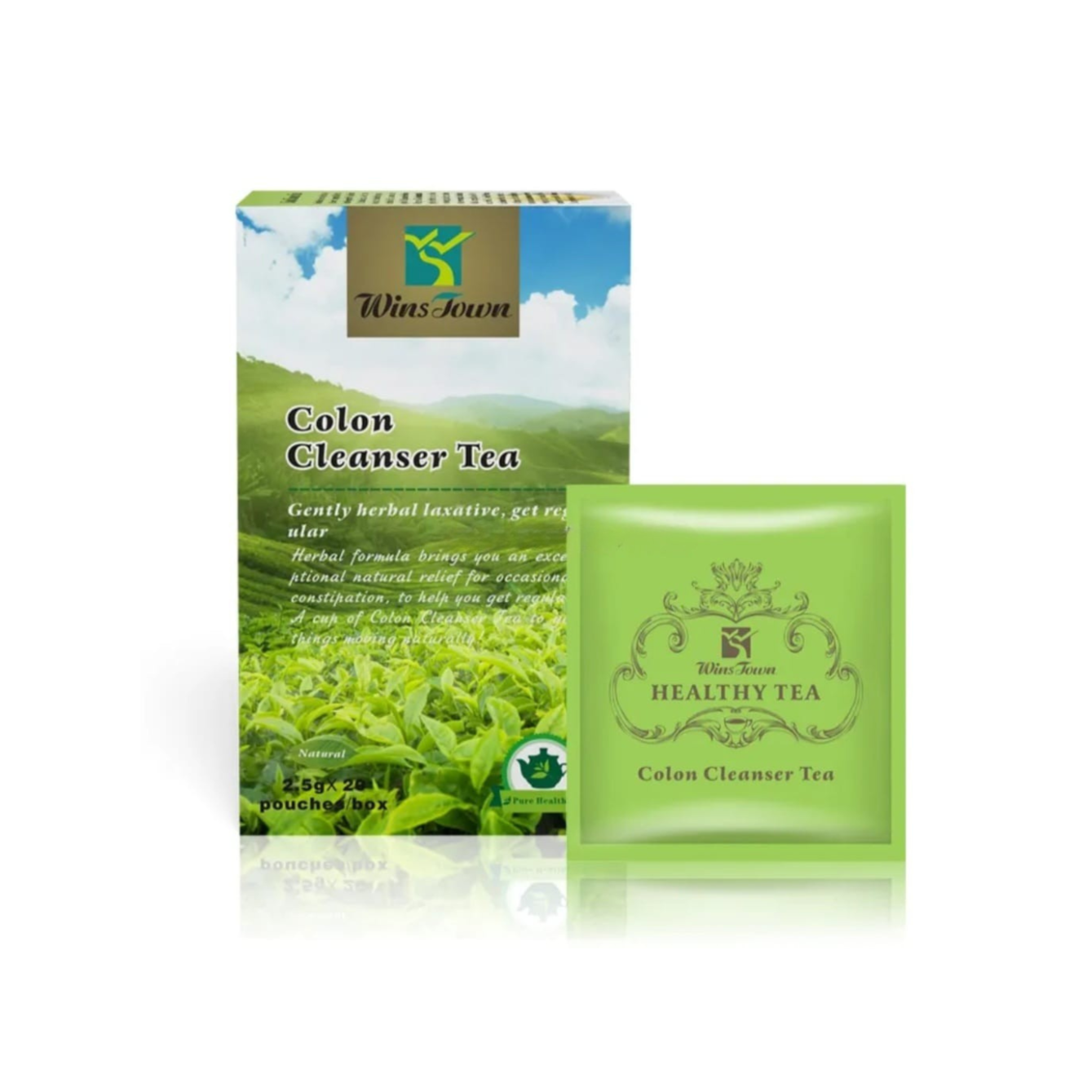 Winstown Original Slim Tea Healthy Colon Cleanser Detox and Weight Loss