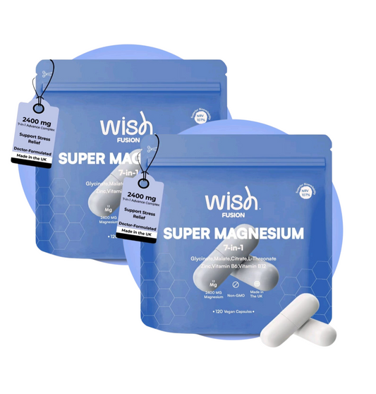 Wish 7 in 1 Super Magnesium Glycinate Complex 8 month supply